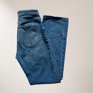 H&M High Rise Straight Jean